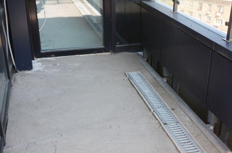 Linear Drain Installation
